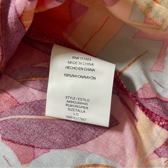 NWT Juniors’ Lily Rose Elastic Waist Skater Skirt Size Large - Picture 7 of 8